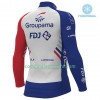 Maillot 2018 FDJ Hiver Thermal Fleece N001